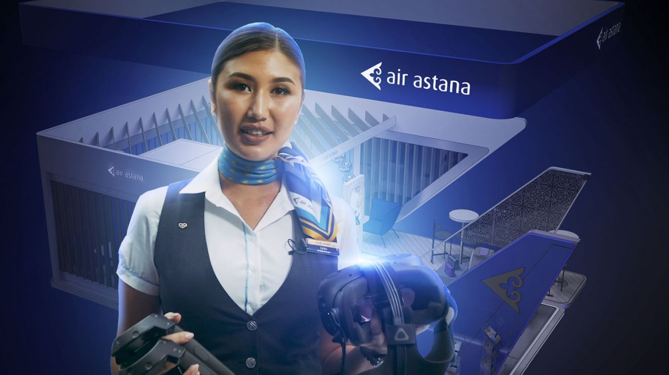 Air Astana - Выставочный стенд